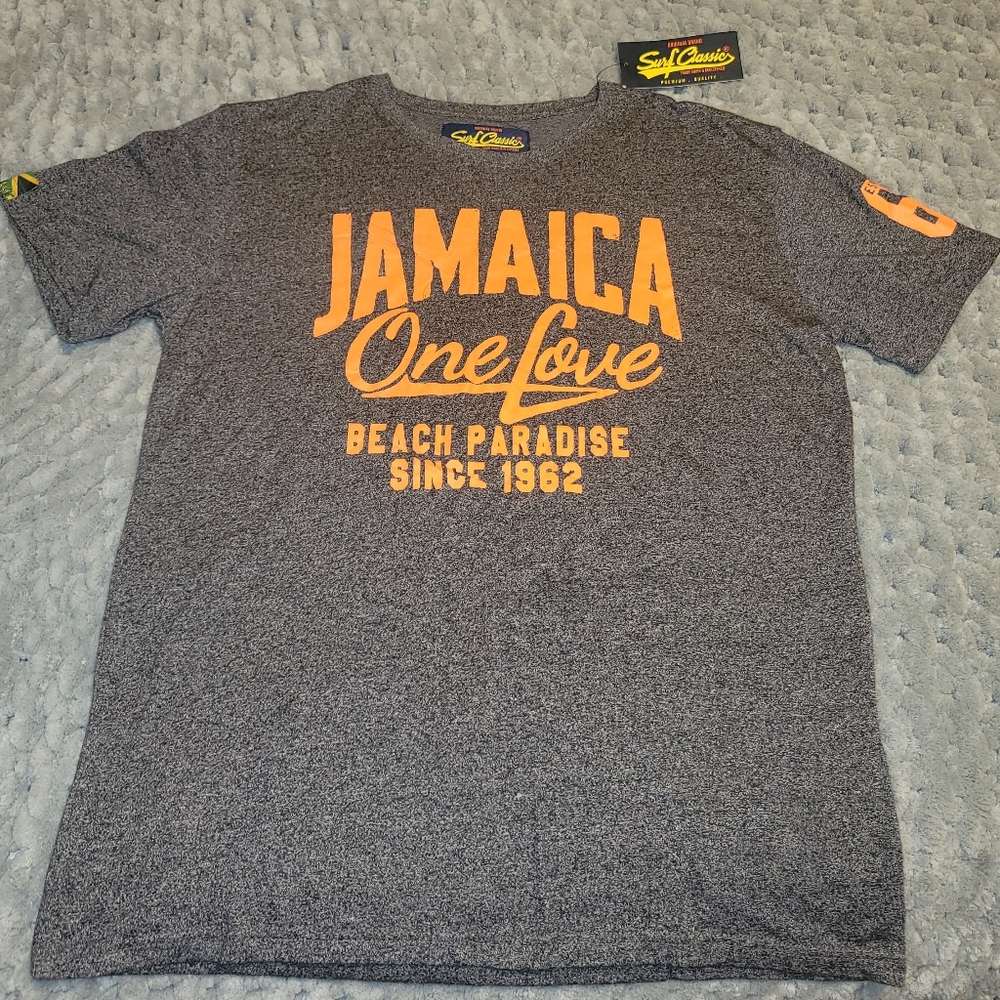 Surf Classic Jamaica One‎ Love T-shirt Large NWT